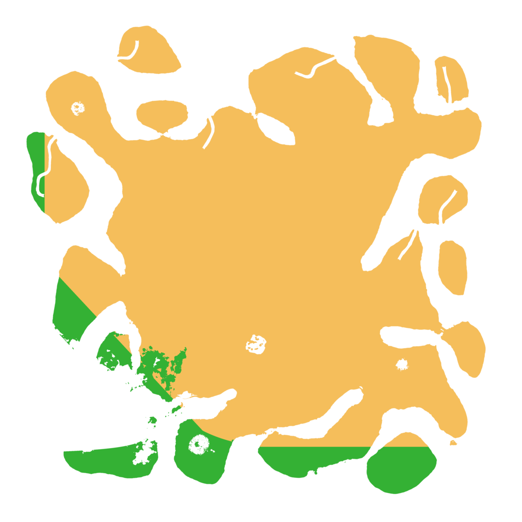 Biome Rust Map: Procedural Map, Size: 4000, Seed: 119914677