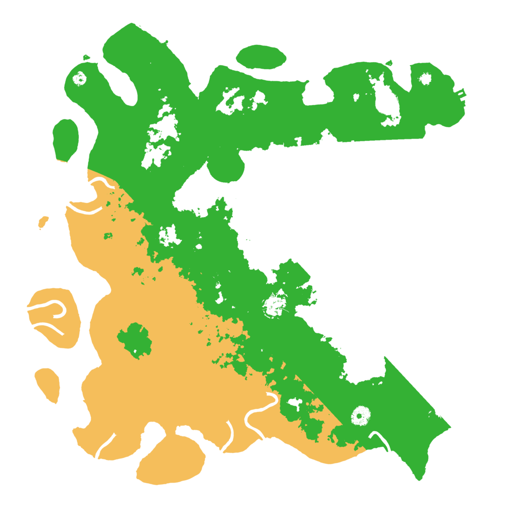 Biome Rust Map: Procedural Map, Size: 4000, Seed: 4546