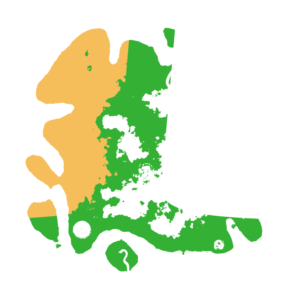 Biome Rust Map: Procedural Map, Size: 3000, Seed: 325234234