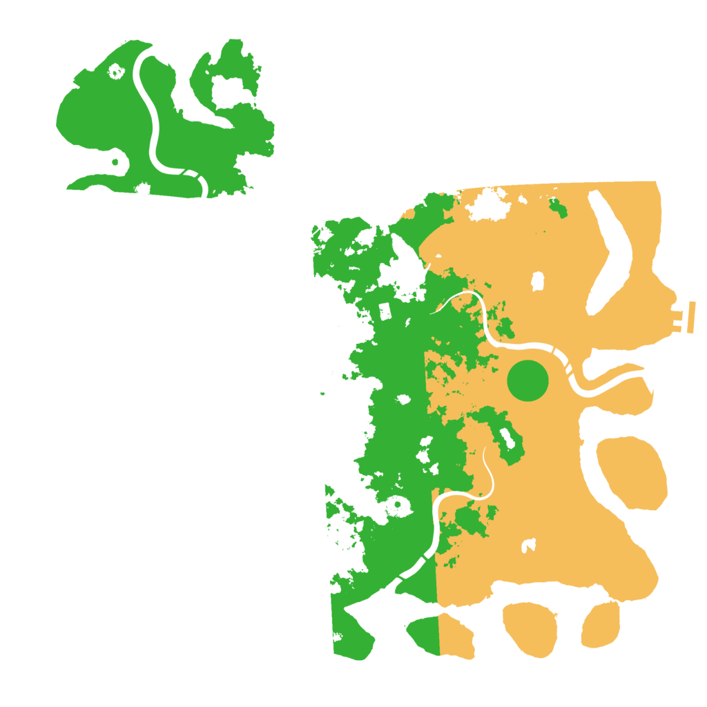 Biome Rust Map: Procedural Map, Size: 4500, Seed: 492745741