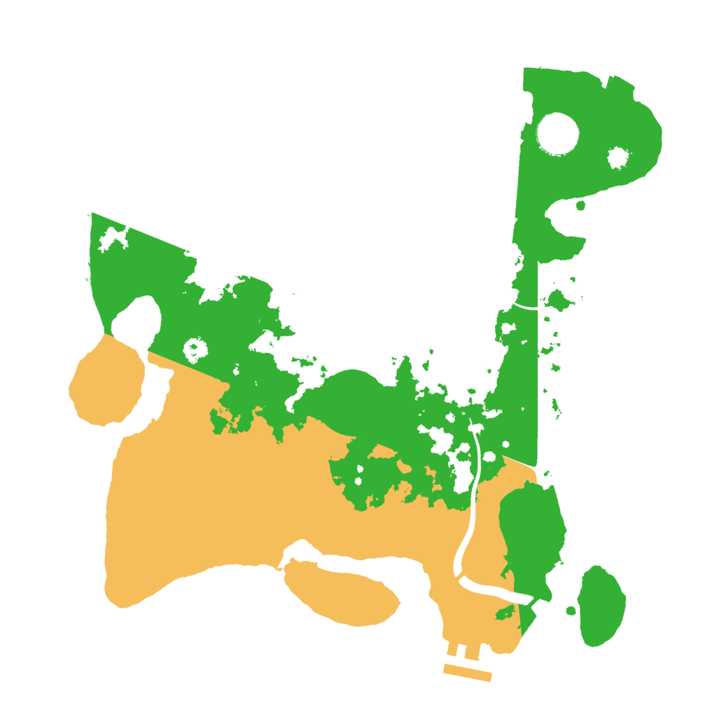 Biome Rust Map: Procedural Map, Size: 3000, Seed: 641507397