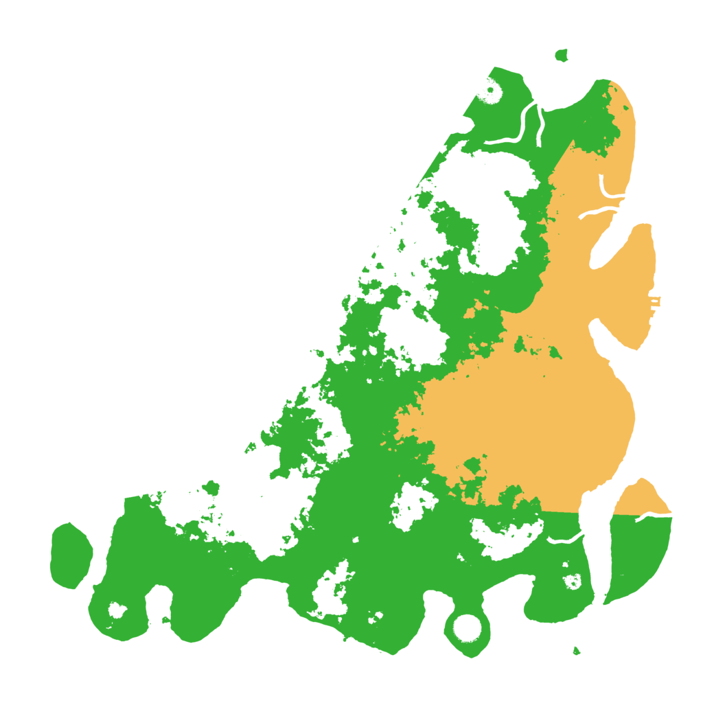 Biome Rust Map: Procedural Map, Size: 4441, Seed: 649459