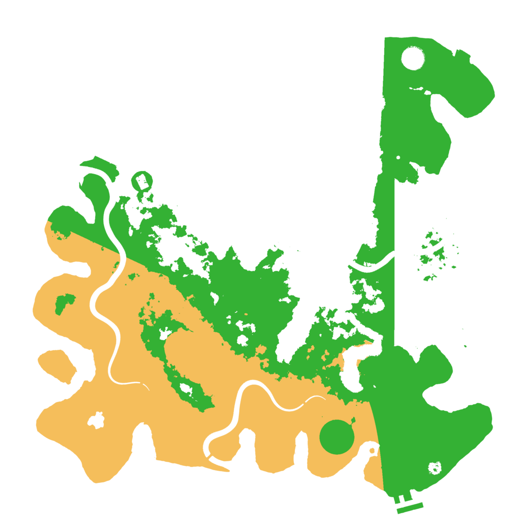 Biome Rust Map: Procedural Map, Size: 4000, Seed: 1406016942