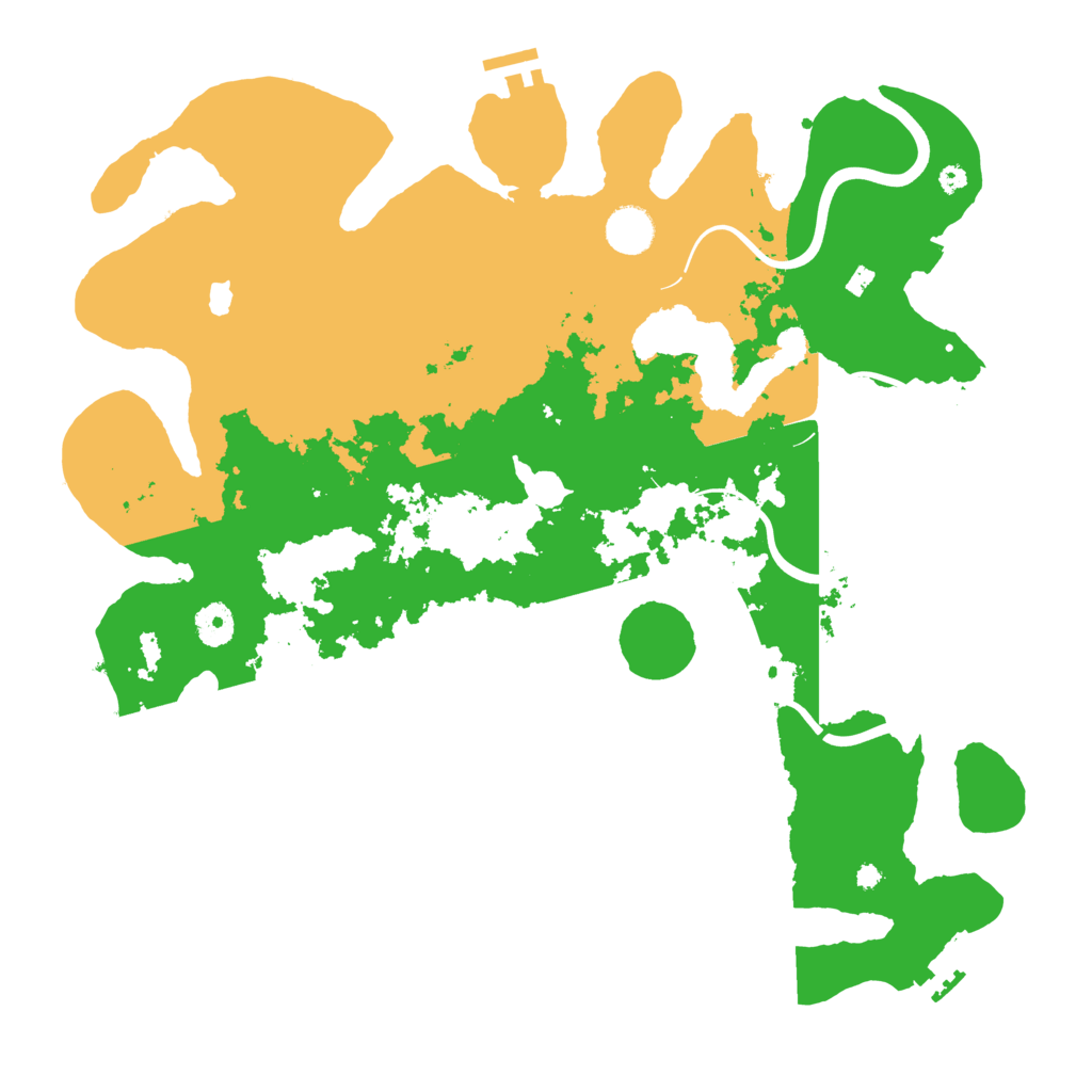 Biome Rust Map: Procedural Map, Size: 4000, Seed: 1643444399