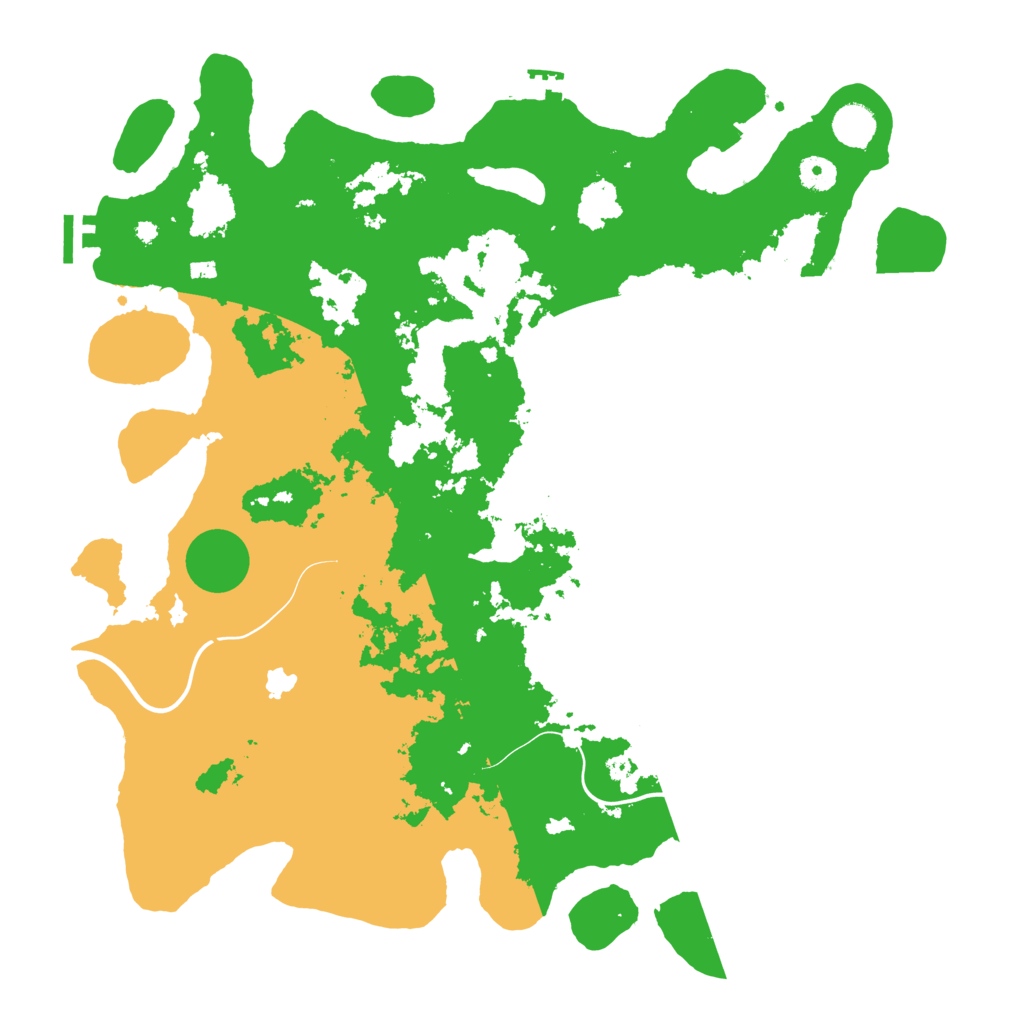 Biome Rust Map: Procedural Map, Size: 4250, Seed: 689