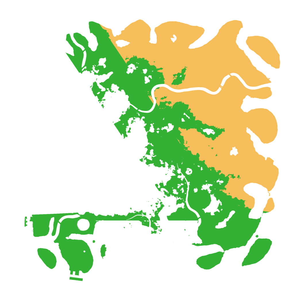 Biome Rust Map: Procedural Map, Size: 4500, Seed: 1965530341