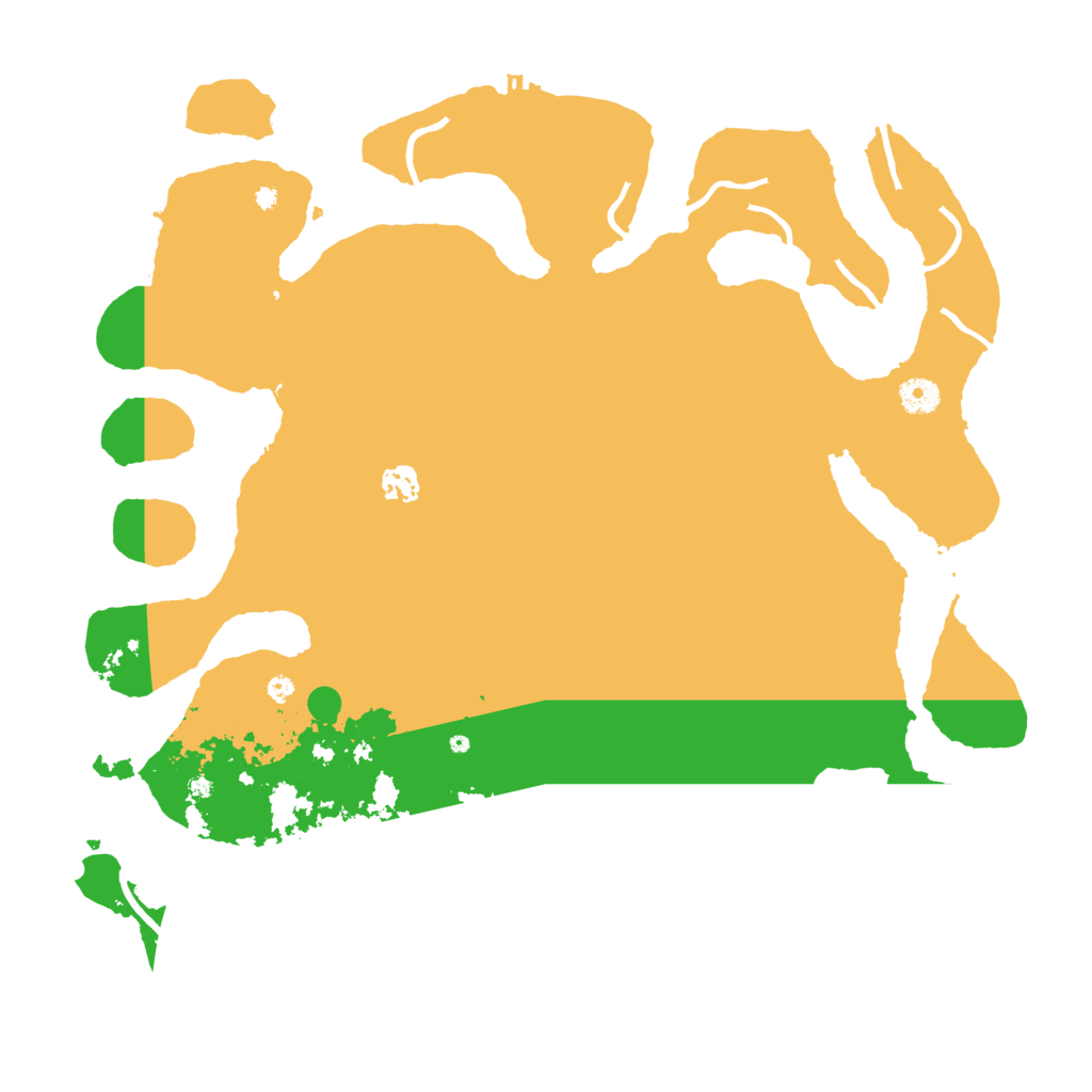 Biome Rust Map: Procedural Map, Size: 4250, Seed: 81711