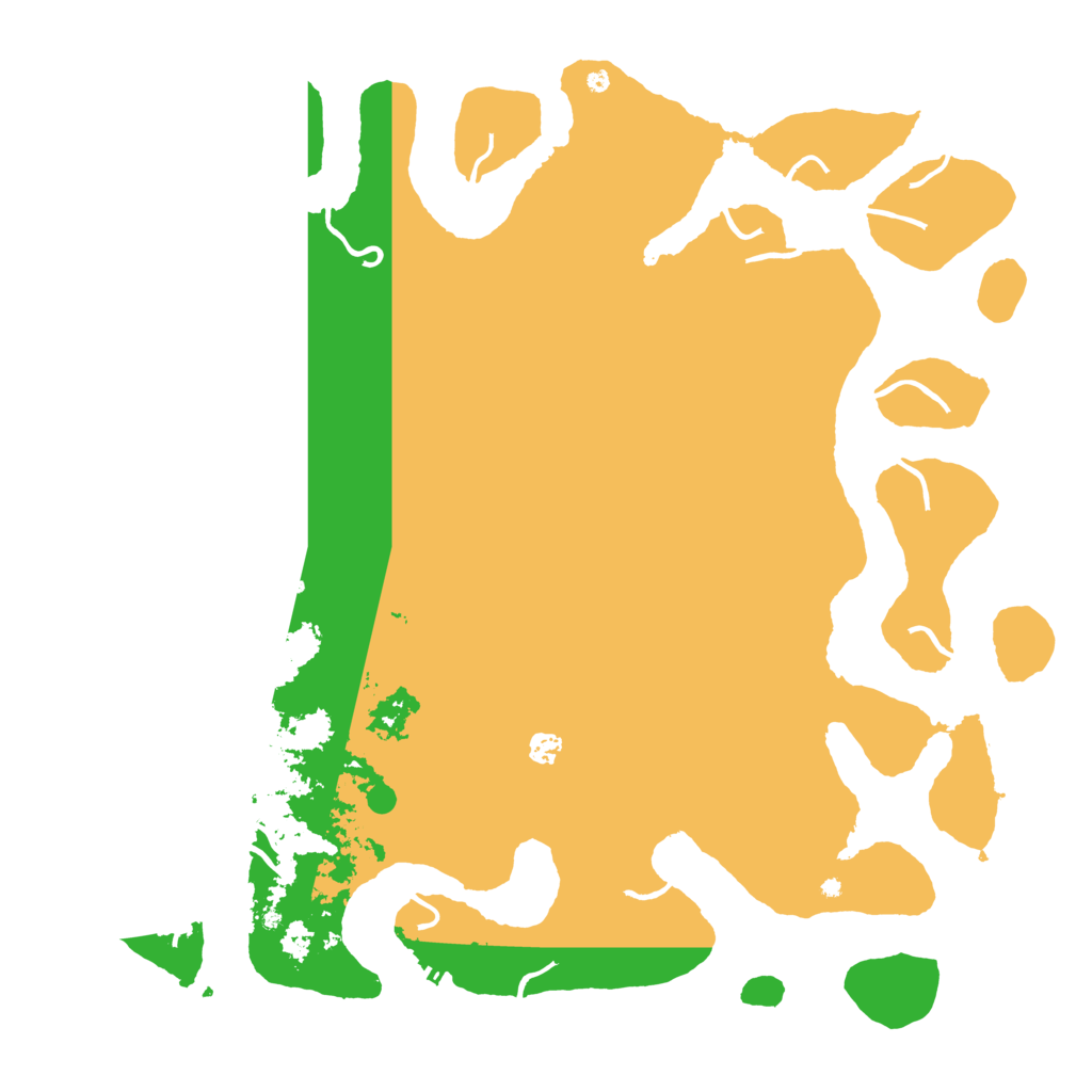 Biome Rust Map: Procedural Map, Size: 5000, Seed: 2210
