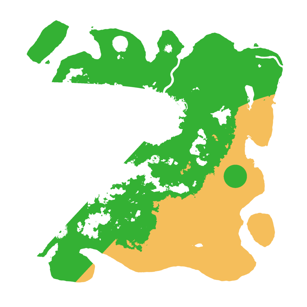 Biome Rust Map: Procedural Map, Size: 3500, Seed: 1955326704