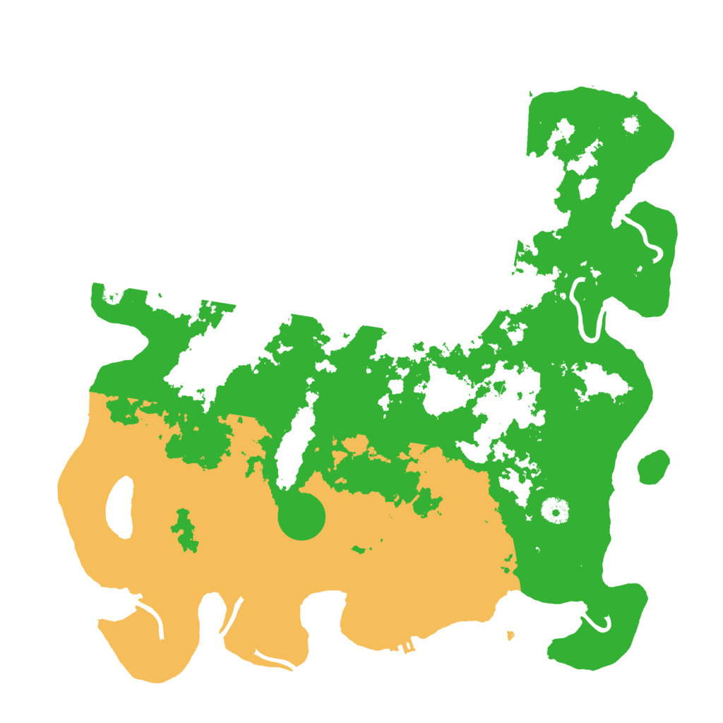 Biome Rust Map: Procedural Map, Size: 4000, Seed: 535022636