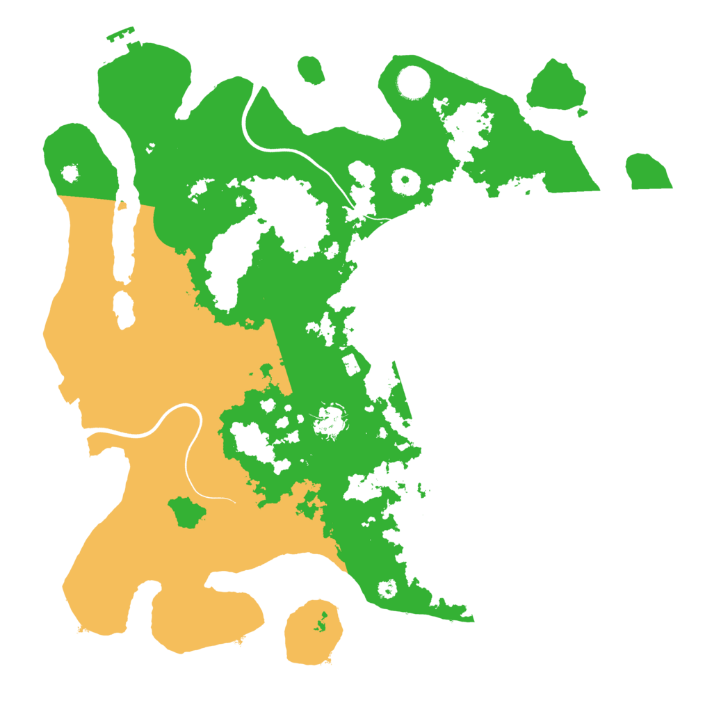 Biome Rust Map: Procedural Map, Size: 3750, Seed: 653761037
