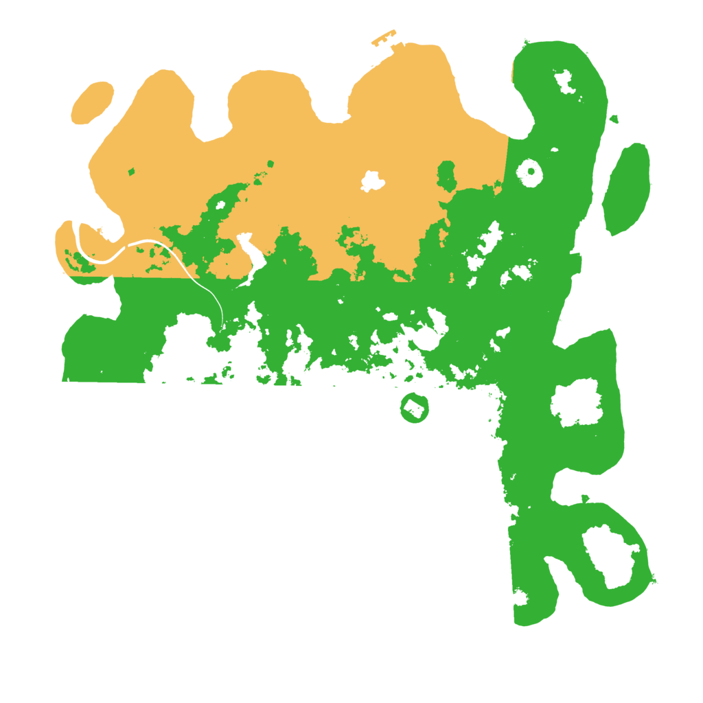 Biome Rust Map: Procedural Map, Size: 4000, Seed: 862246661