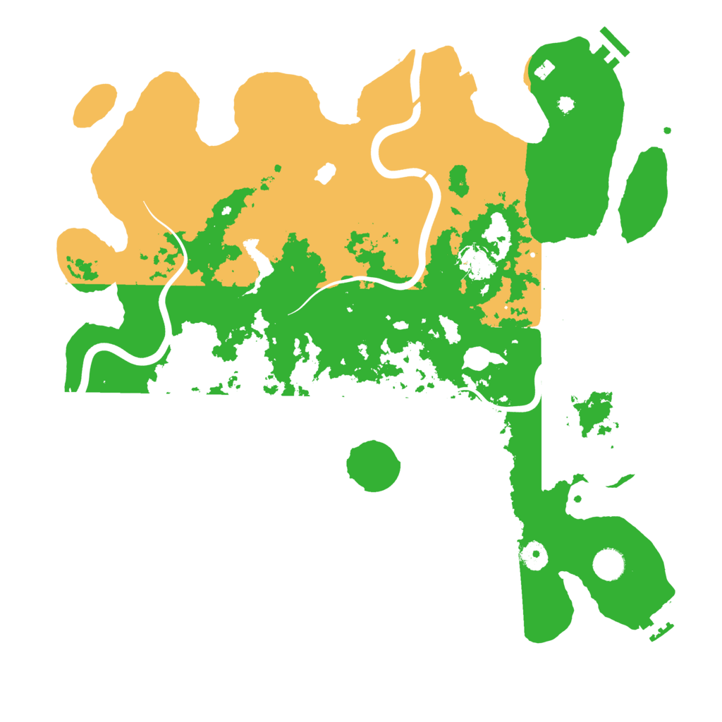 Biome Rust Map: Procedural Map, Size: 4000, Seed: 862246661