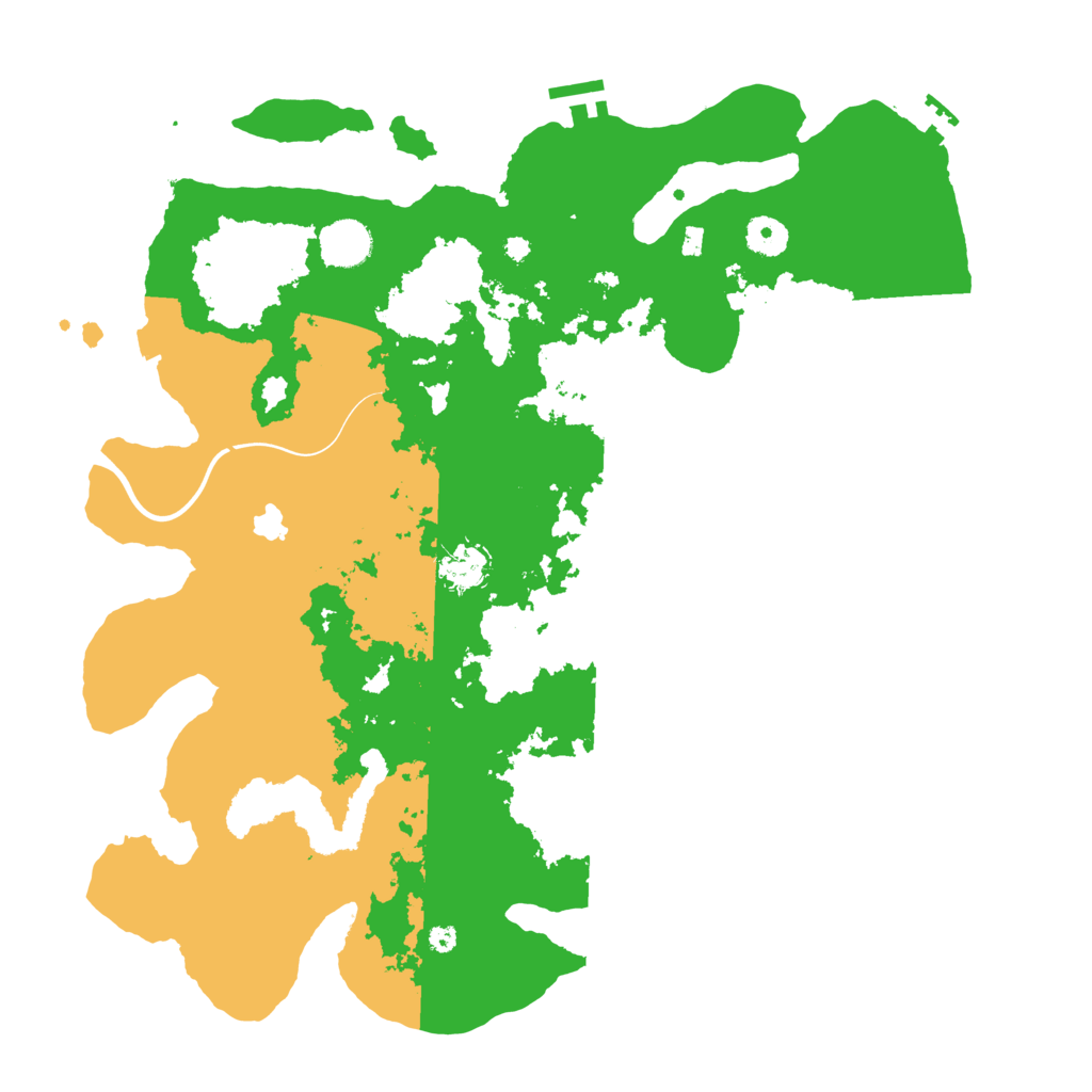 Biome Rust Map: Procedural Map, Size: 4000, Seed: 162434806