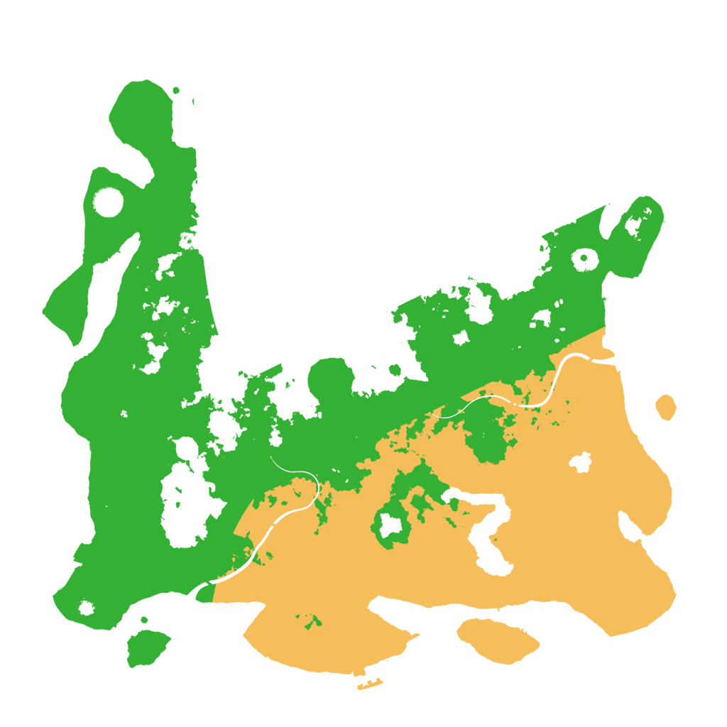 Biome Rust Map: Procedural Map, Size: 4300, Seed: 917644488
