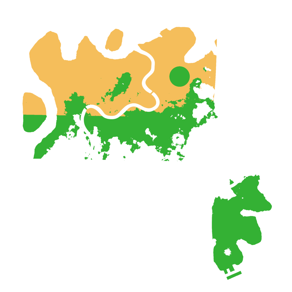 Biome Rust Map: Procedural Map, Size: 3800, Seed: 971