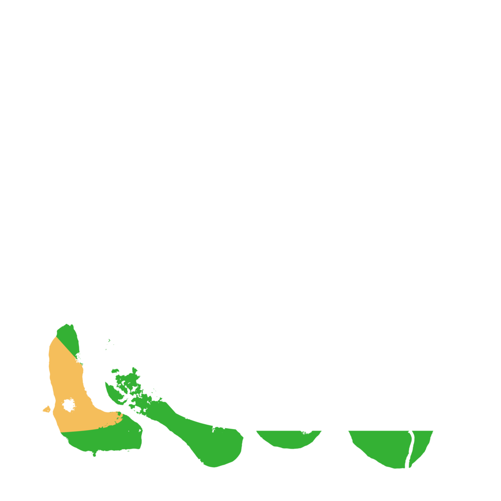 Biome Rust Map: Procedural Map, Size: 3500, Seed: 5431