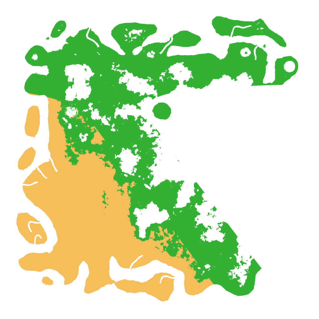 Biome Rust Map: Procedural Map, Size: 5000, Seed: 181903173