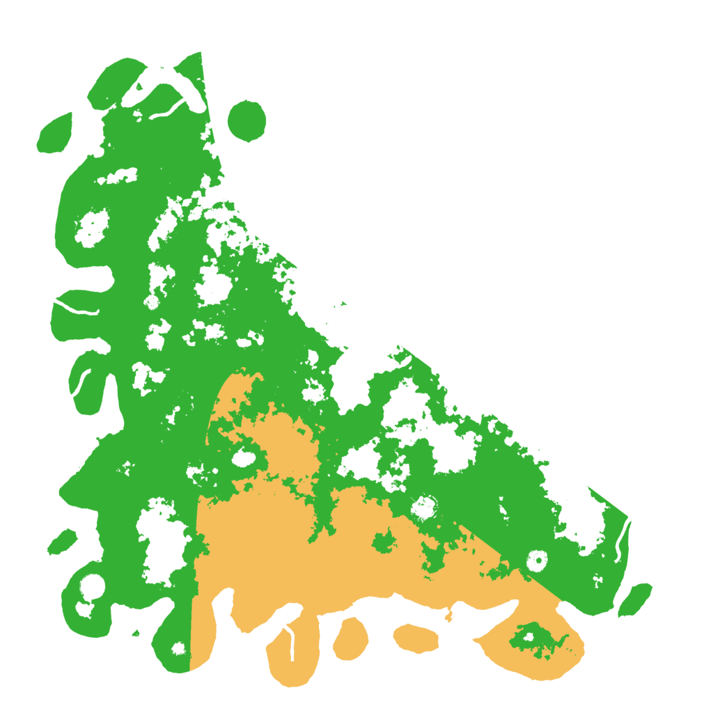 Biome Rust Map: Procedural Map, Size: 5000, Seed: 345456