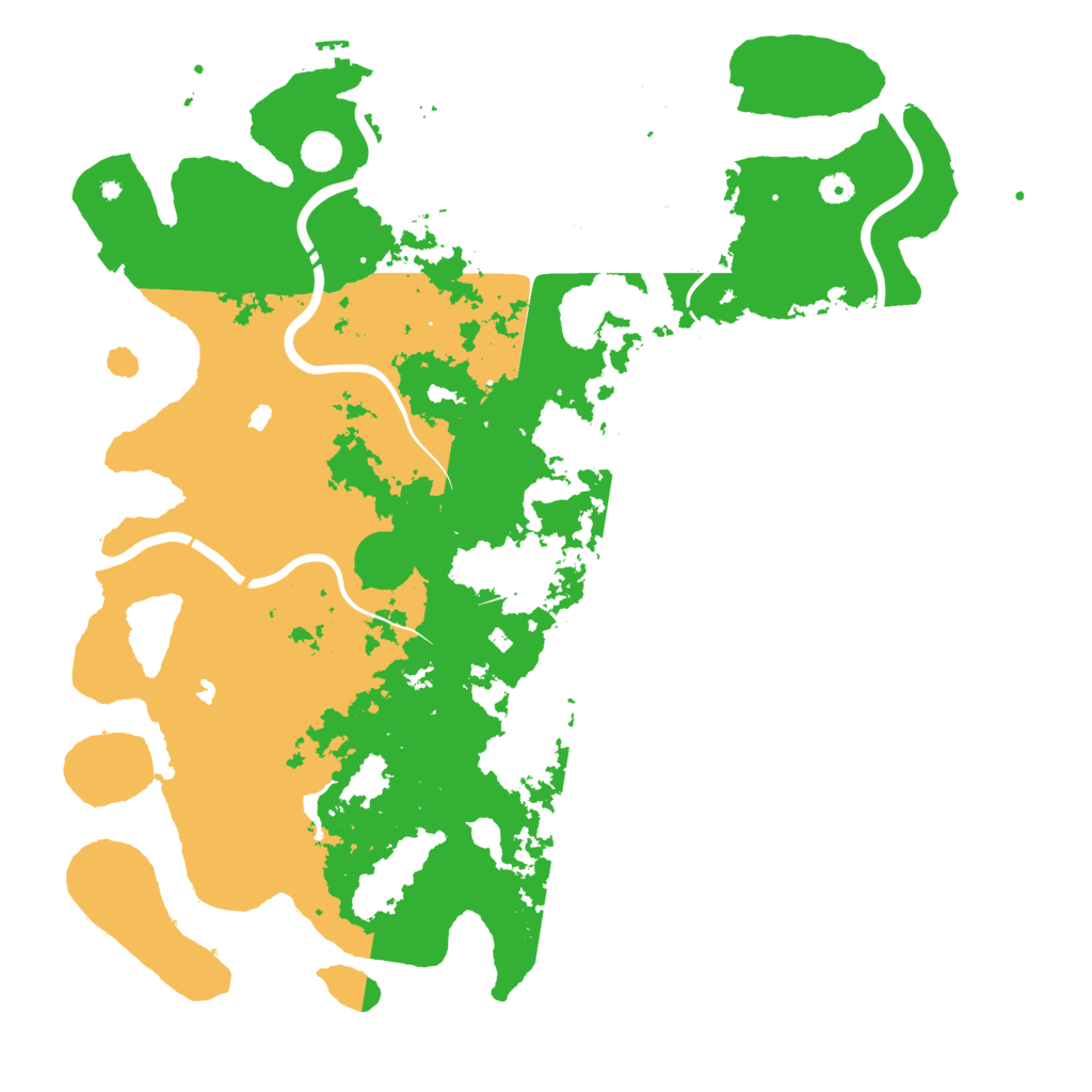 Biome Rust Map: Procedural Map, Size: 5000, Seed: 113