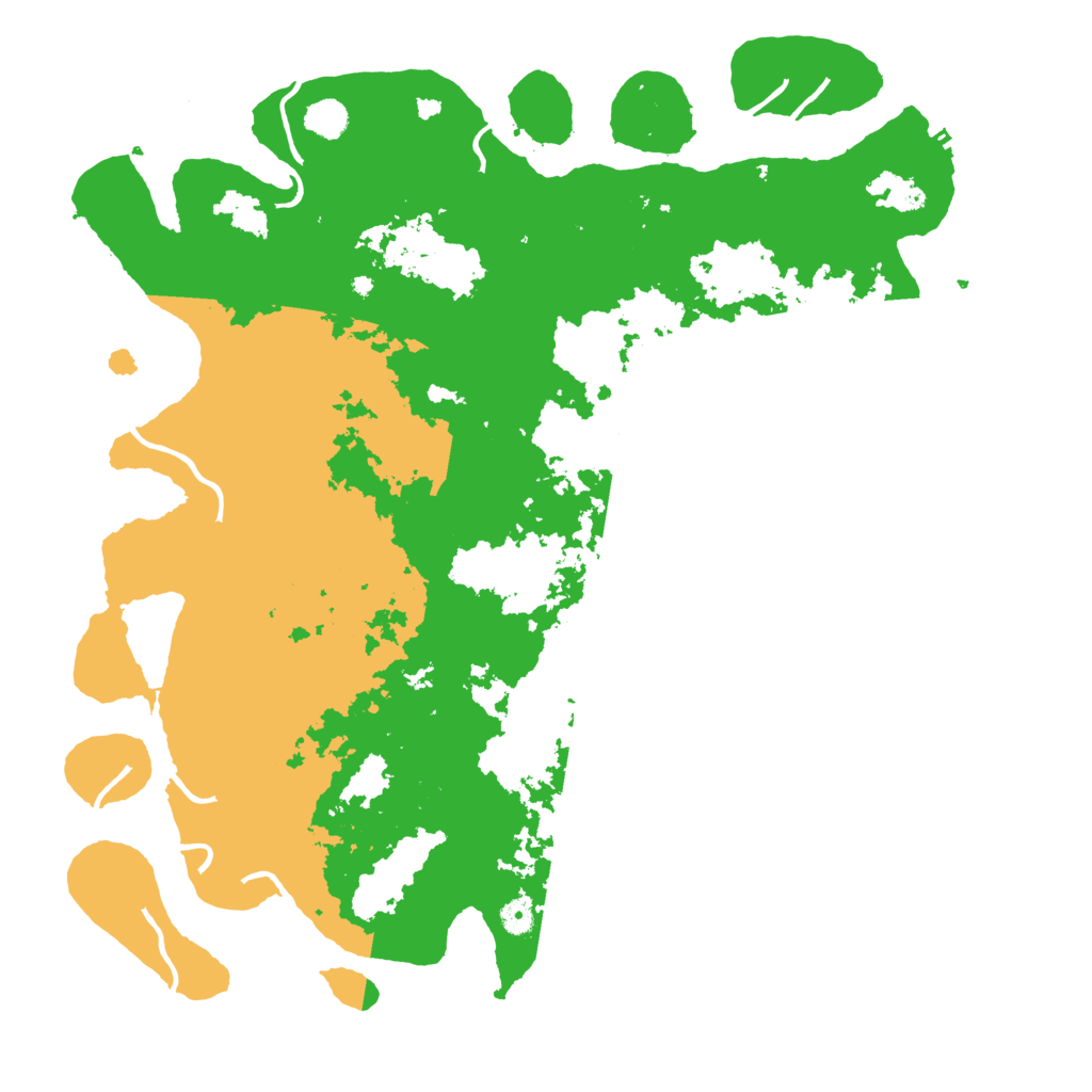 Biome Rust Map: Procedural Map, Size: 5000, Seed: 113