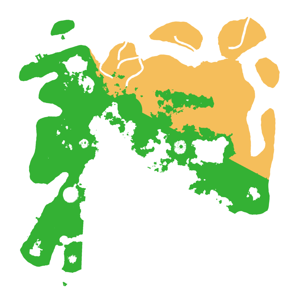 Biome Rust Map: Procedural Map, Size: 3500, Seed: 867