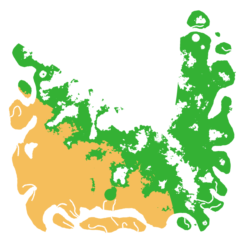 Biome Rust Map: Procedural Map, Size: 5500, Seed: 5112021