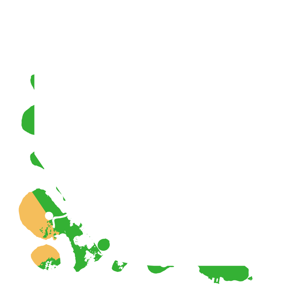 Biome Rust Map: Procedural Map, Size: 3500, Seed: 280427817