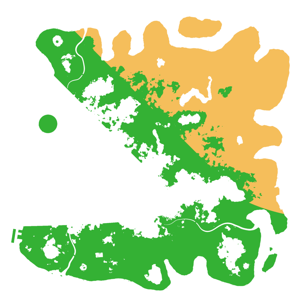 Biome Rust Map: Procedural Map, Size: 4500, Seed: 1772193476