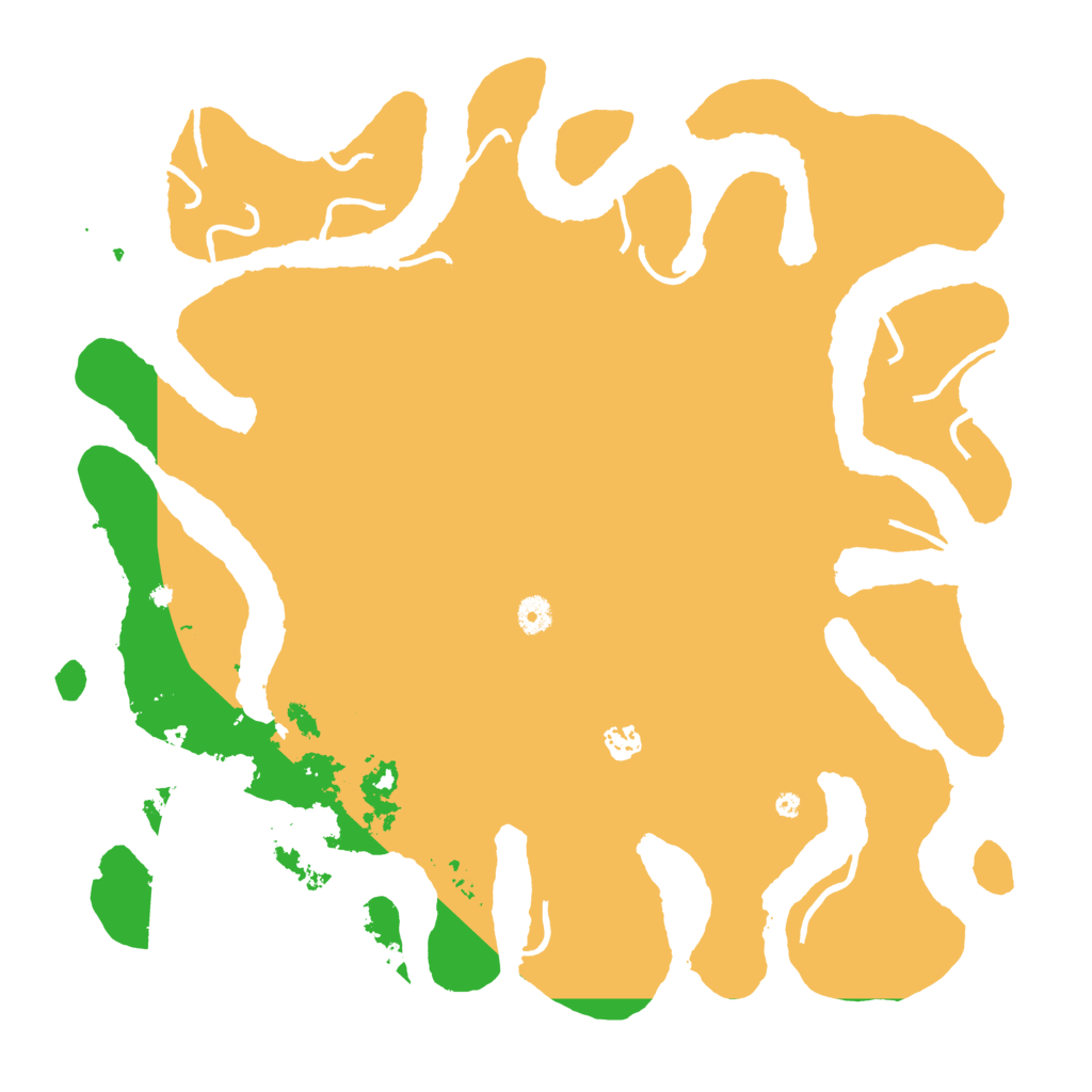 Biome Rust Map: Procedural Map, Size: 4500, Seed: 1256345