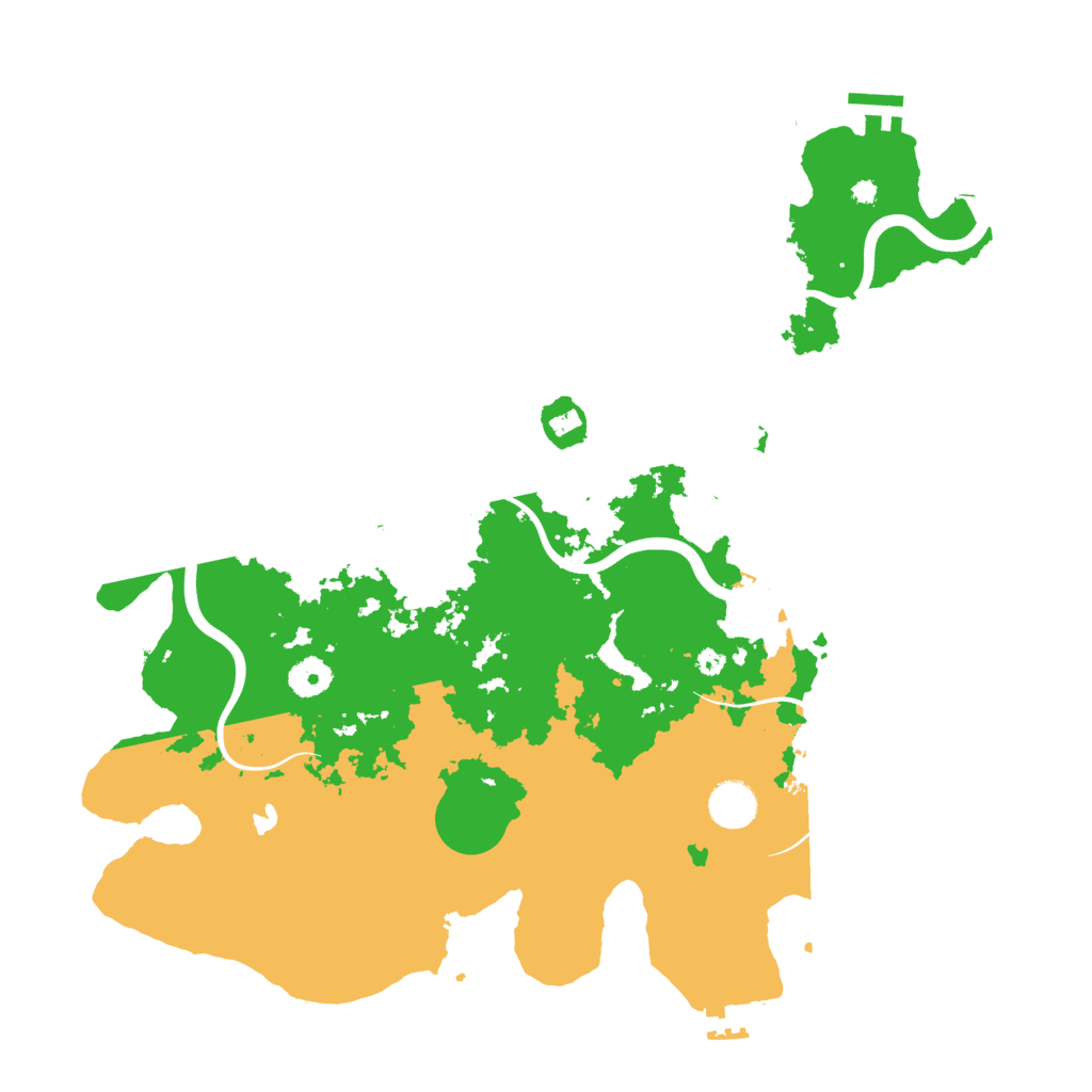 Biome Rust Map: Procedural Map, Size: 4000, Seed: 211406