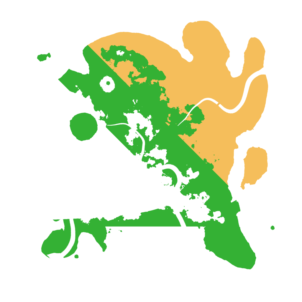 Biome Rust Map: Procedural Map, Size: 3000, Seed: 511