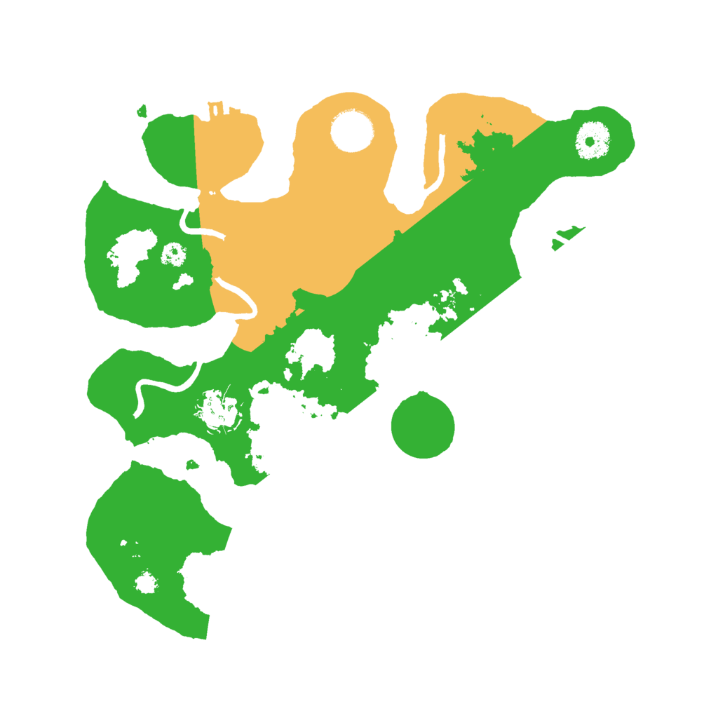 Biome Rust Map: Procedural Map, Size: 3000, Seed: 39192