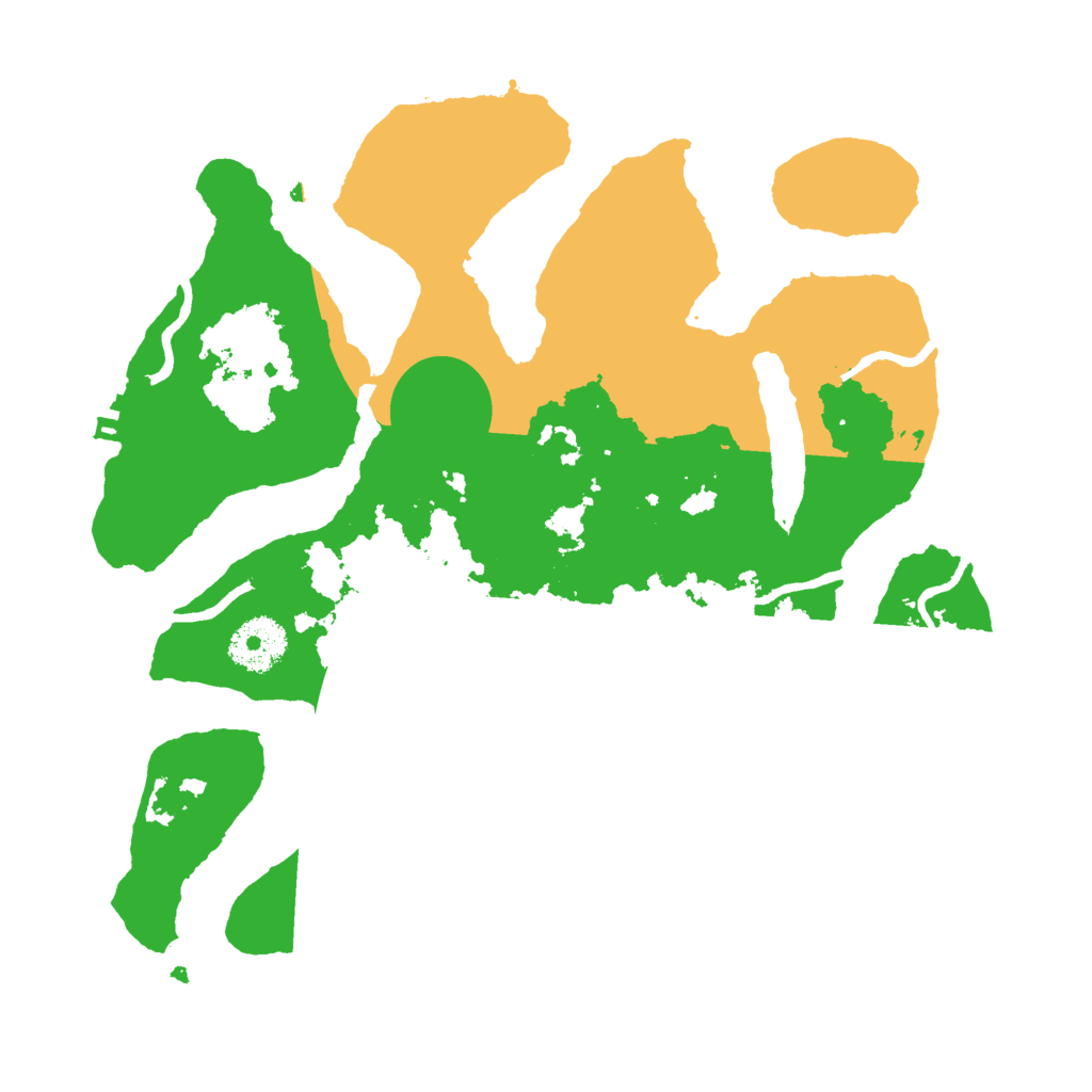 Biome Rust Map: Procedural Map, Size: 3000, Seed: 61467981