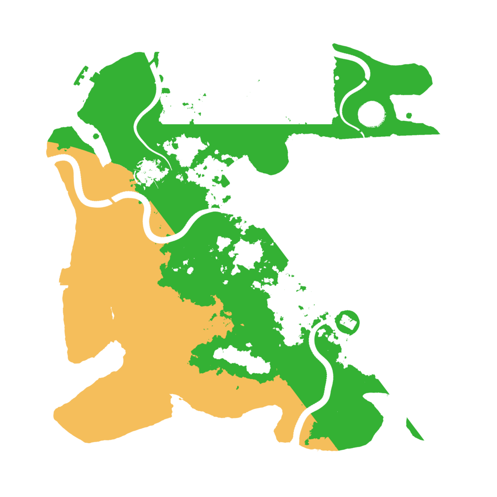 Biome Rust Map: Procedural Map, Size: 3400, Seed: 1878595944