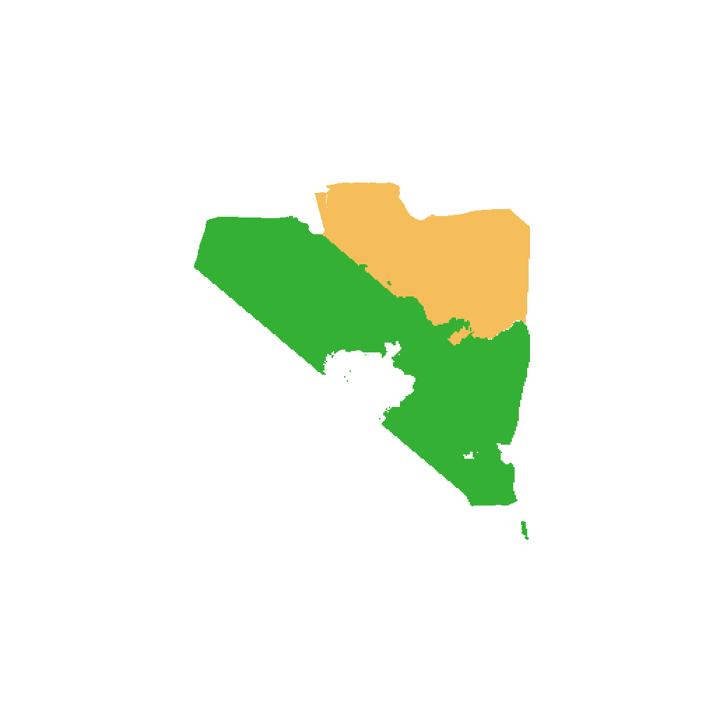 Biome Rust Map: Procedural Map, Size: 1000, Seed: 2134576