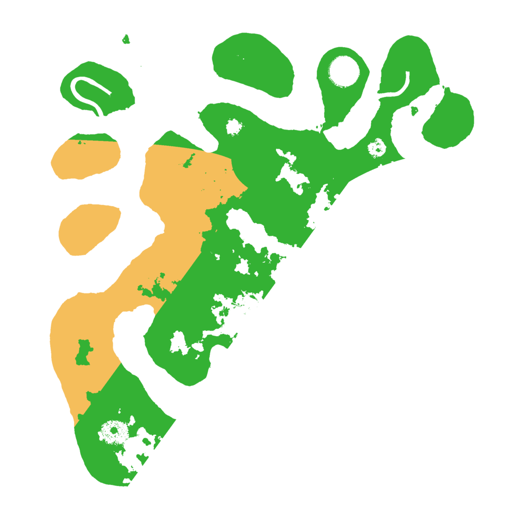 Biome Rust Map: Procedural Map, Size: 3000, Seed: 75248324