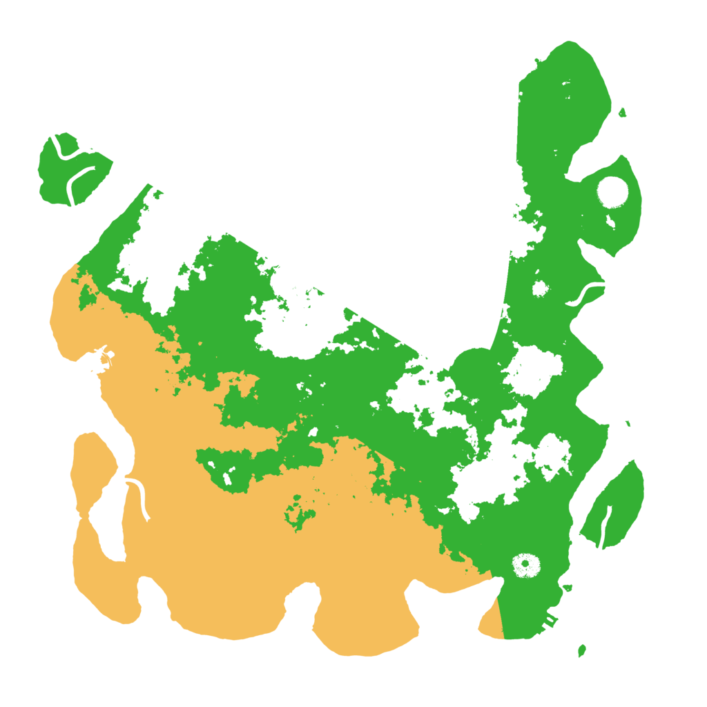 Biome Rust Map: Procedural Map, Size: 4000, Seed: 699987