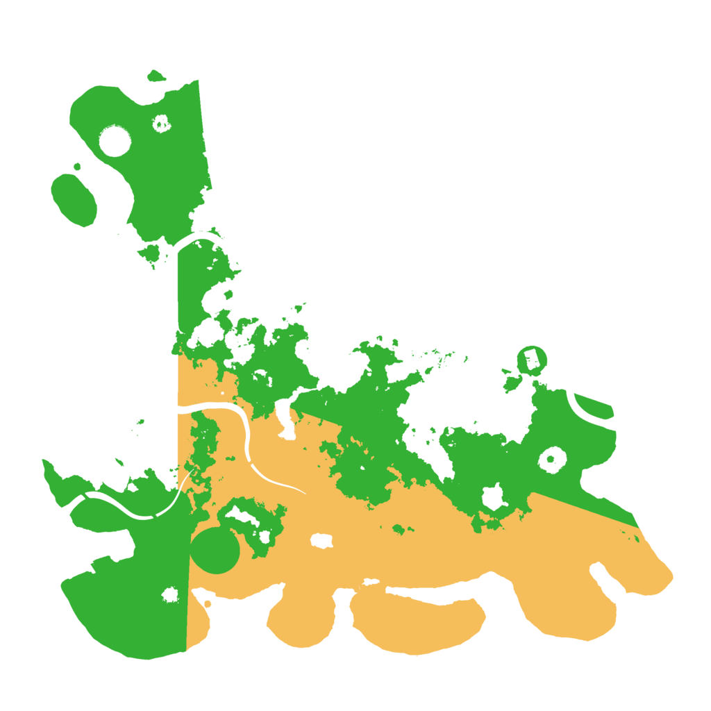 Biome Rust Map: Procedural Map, Size: 4000, Seed: 6617155