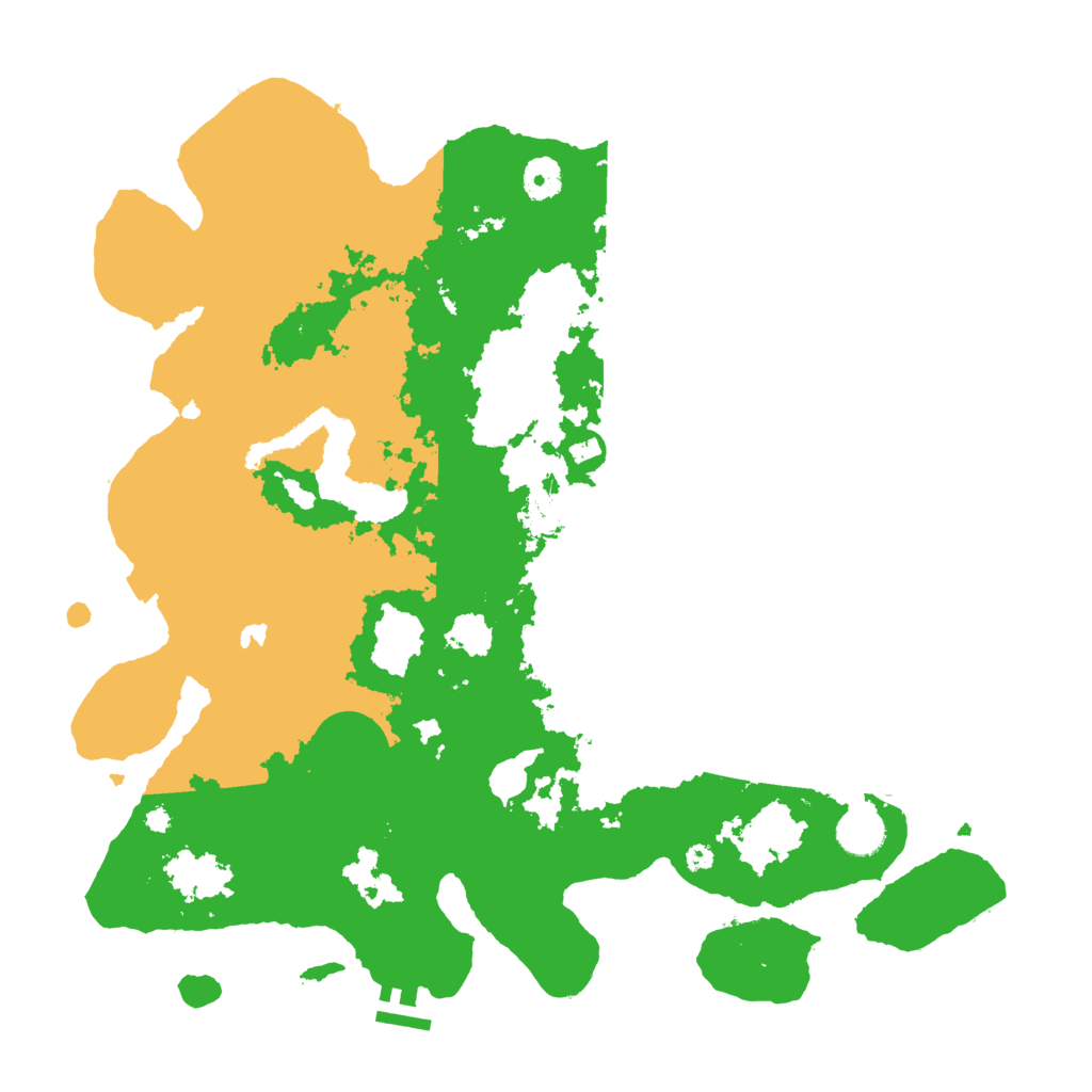 Biome Rust Map: Procedural Map, Size: 4000, Seed: 10454622