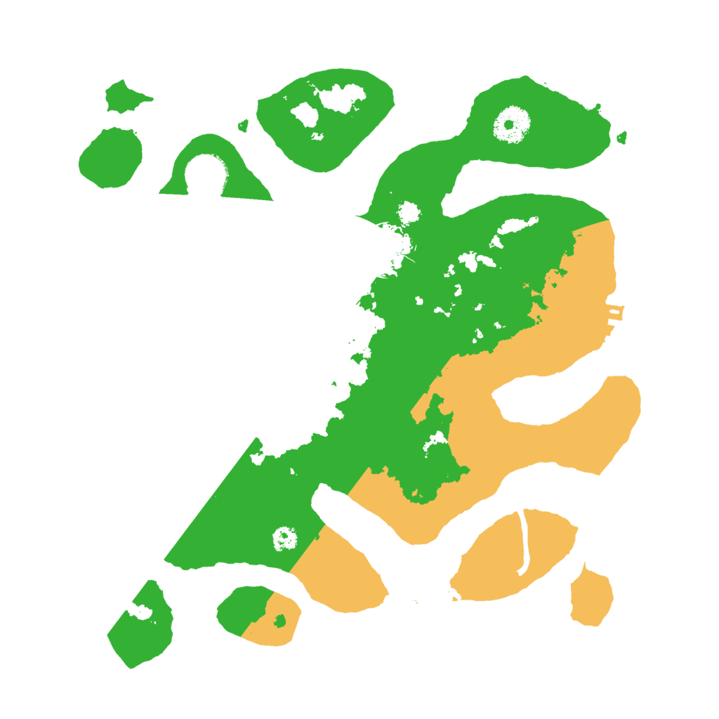 Biome Rust Map: Procedural Map, Size: 3000, Seed: 1409987983