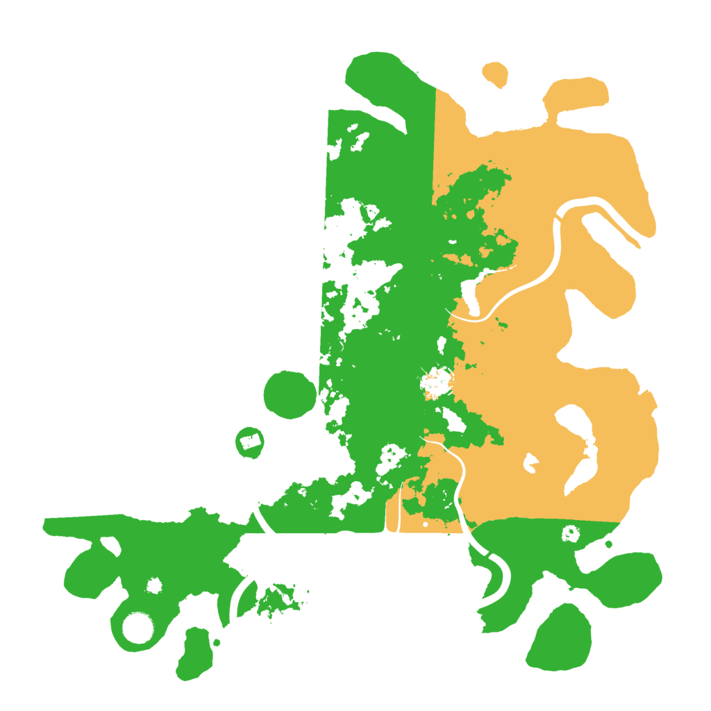 Biome Rust Map: Procedural Map, Size: 4000, Seed: 751652409