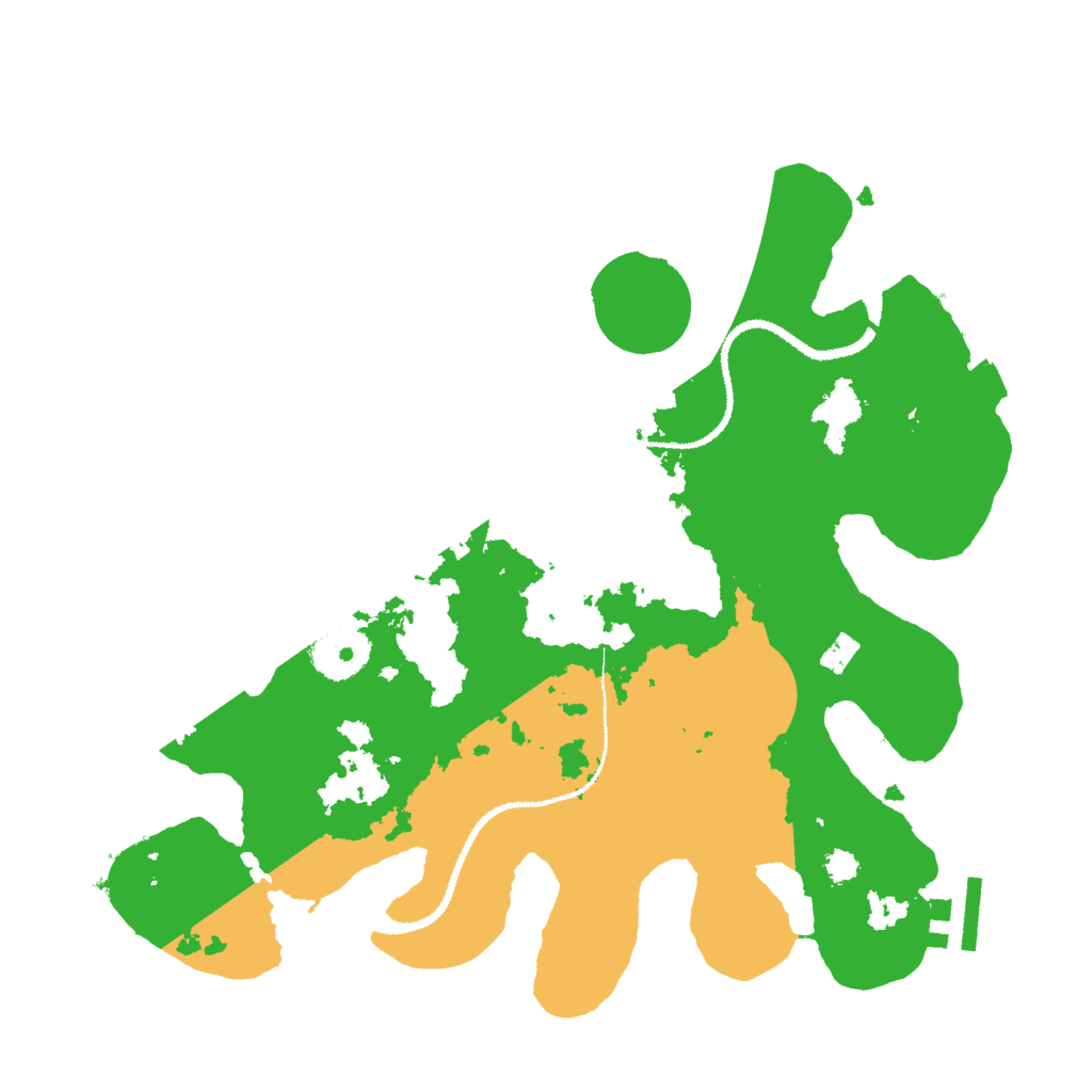 Biome Rust Map: Procedural Map, Size: 3000, Seed: 98337