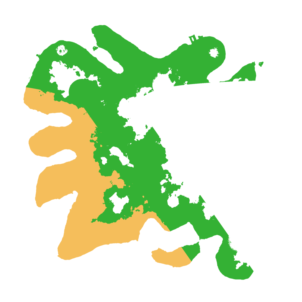 Biome Rust Map: Procedural Map, Size: 3000, Seed: 710812515