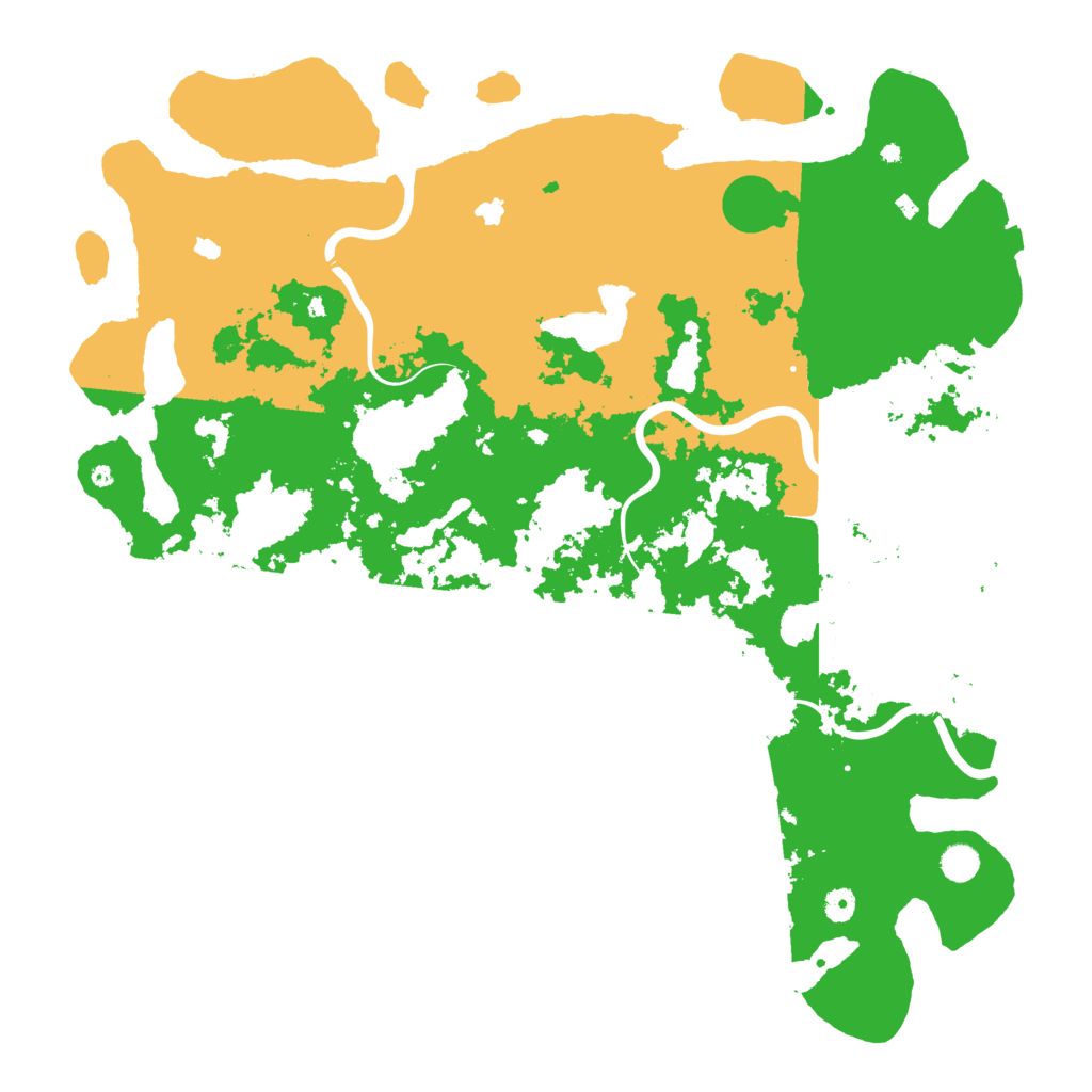 Biome Rust Map: Procedural Map, Size: 5000, Seed: 700