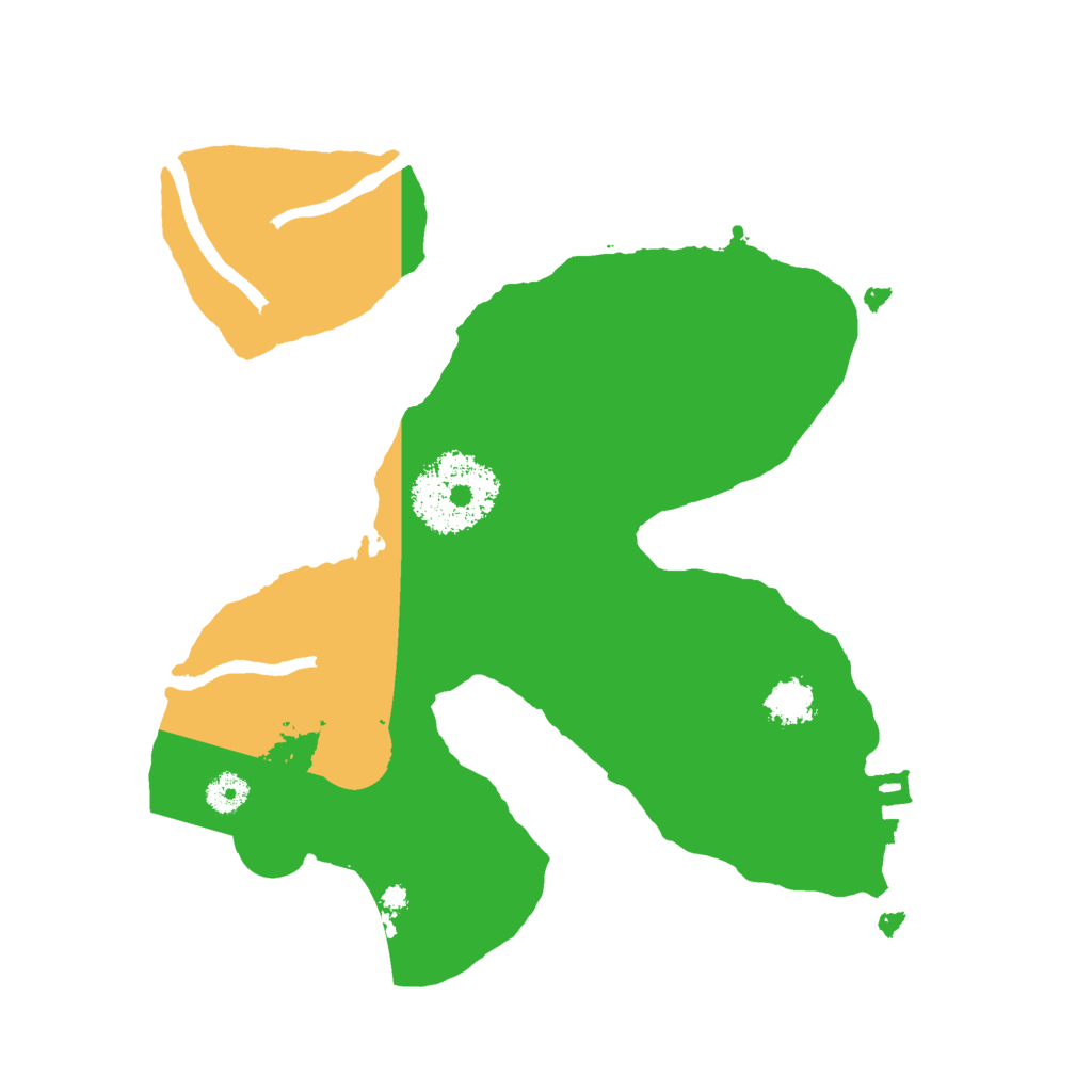 Biome Rust Map: Procedural Map, Size: 2029, Seed: 2147483647