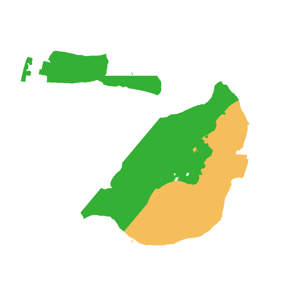 Biome Rust Map: Procedural Map, Size: 1500, Seed: 61