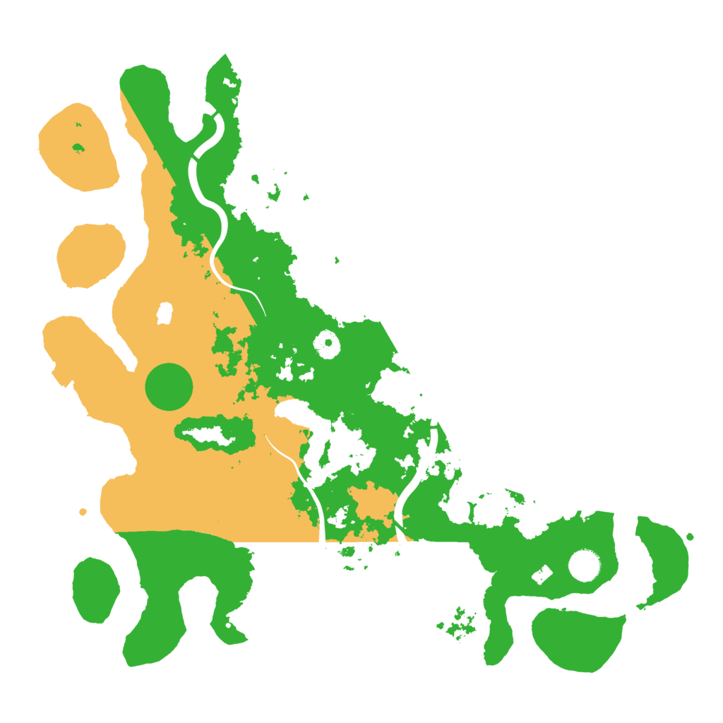 Biome Rust Map: Procedural Map, Size: 4000, Seed: 8900