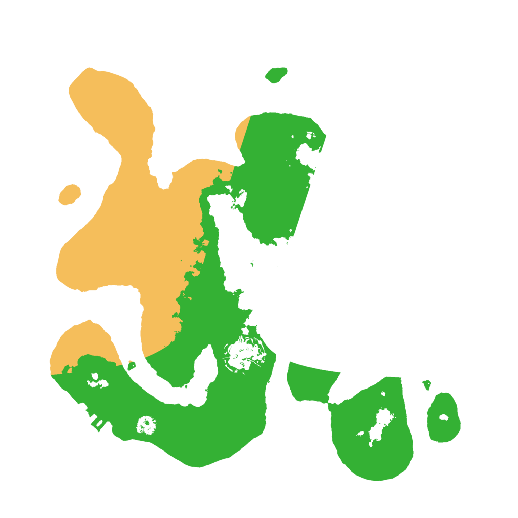 Biome Rust Map: Procedural Map, Size: 2800, Seed: 1576956182