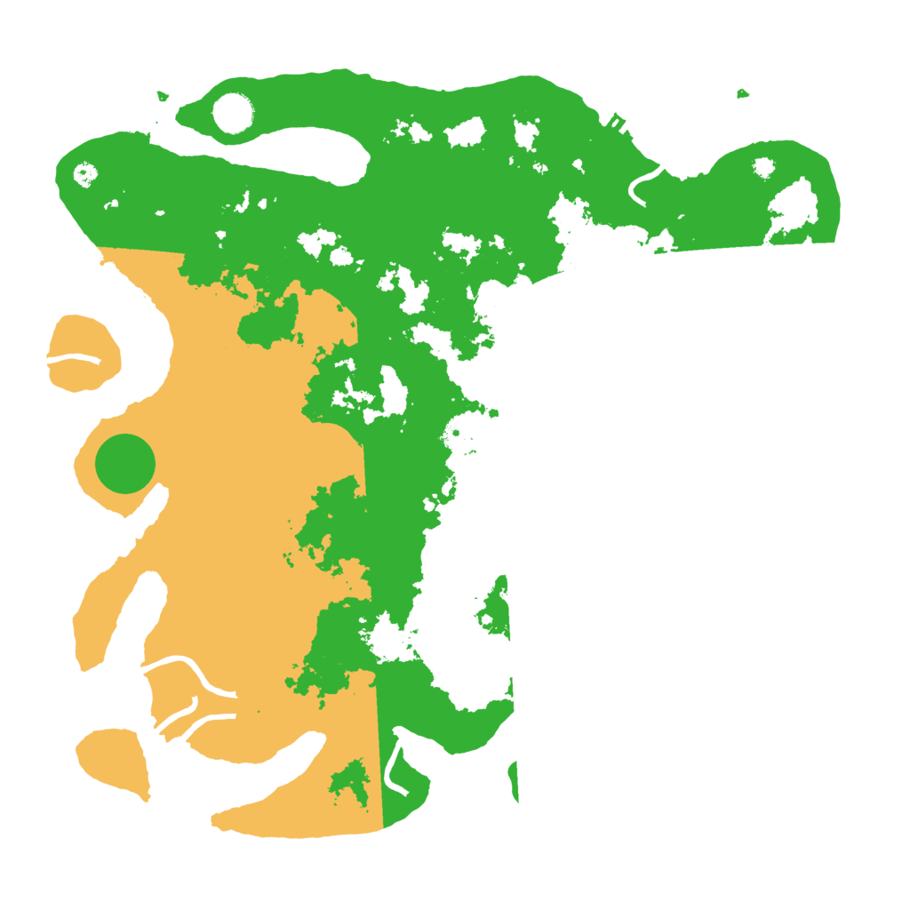 Biome Rust Map: Procedural Map, Size: 4000, Seed: 749880